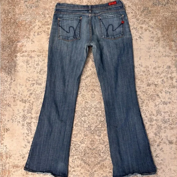 Citizens Of Humanity Vintage Medium Wash Bootcut Flare Jeans Size 30 - Picture 5 of 8